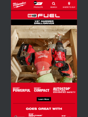 Milwaukee Tool - Explore the Industry's Most Powerful Hammer Drill