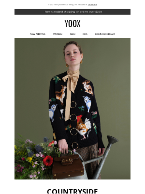 YOOX - 🌾 Classic clothing inspired by the great outdoors > Discover the trend