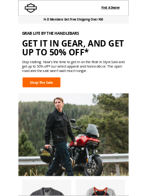 Harley-Davidson Footwear - Ride in Style Sale is here