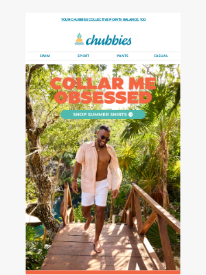 Chubbies - Yes, It’s Collared. No, It’s Not Boring.