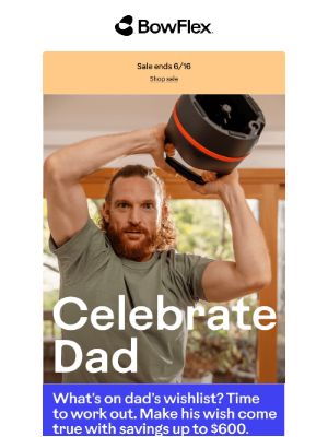 Bowflex - 📣 Father’s Day Sale