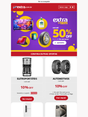 Extra (Brazil) - EXTRA TEM descontos especiais 🚩✨