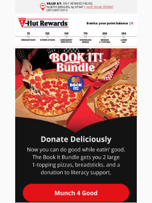 Pizza Hut - We’re back with the Book It® Bundle! 📚 🍕
