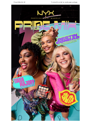 NYX - Turn up the volume for our Pride Mix 🎶