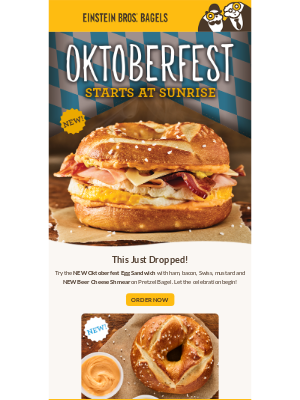 Einstein Bros. Bagels - Today's the Day! 🥨