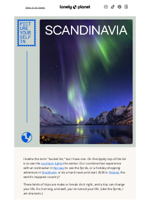 Lonely Planet - Where to see the Northern Lights