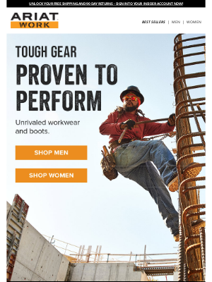 Ariat International Inc - Tested & Proven Work Gear