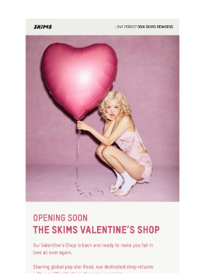 SKIMS - Launching Soon: The SKIMS Valentine’s Shop