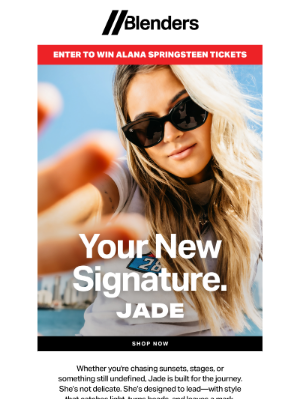 Blenders Eyewear - Meet Jade - Your New Signature Pair