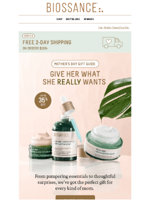 BIOSSANCE - Last call for fast & free 2-day shipping