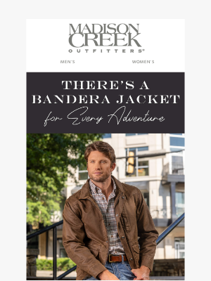 Madison Creek Outfitters - 3 Fabrics, One Timeless Jacket