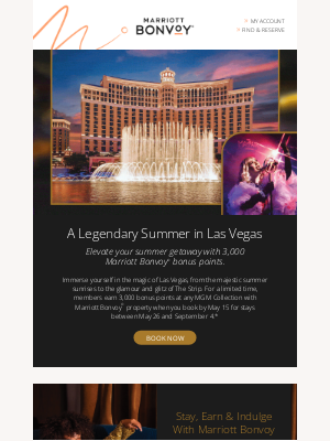 Starwood Hotels & Resorts Worldwide - Craving a Summer Escape to Las Vegas?