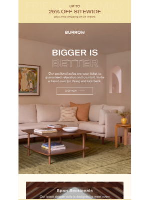 Burrow - Bigger is sometimes better