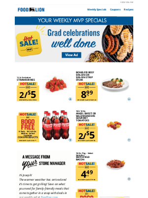 Food Lion - Your MVP Weekly Specials have arrived!