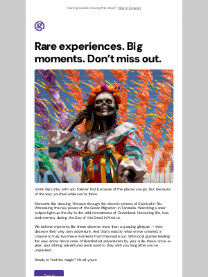 G Adventures - Clear your calendar for these oh-so-rare experiences