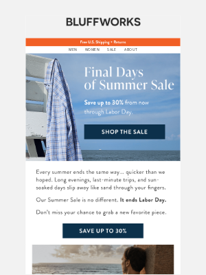 Bluffworks - Summer Sale Ends Soon!