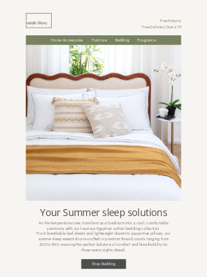 Inside Story (United Kingdom) - The secret to summer sleep?
