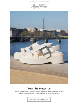 Roger Vivier Paris - The Bold Debut: Viv’ Rangers Sandal