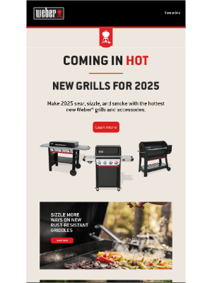 Weber - Make 2025 Sear, Sizzle And Smoke With Weber 🔥