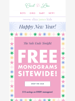 Smocked Threads by Cecil and Lou - 🥳 LAST DAY for FREE Monograms!