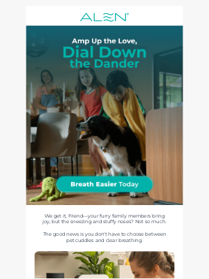 Alen - Stop Pet Allergens From Ruining Your Day