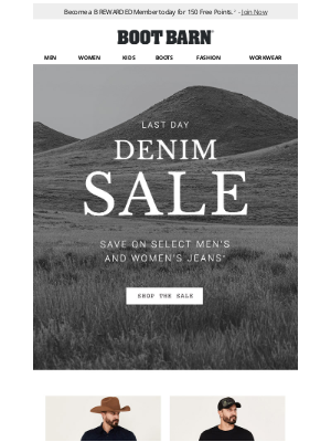 Professional Bull Riders - The Denim Sale Ends Today