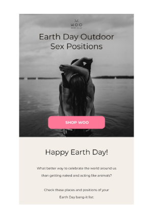 Woo For Play - Have A Bangin’ Earth Day 🌍
