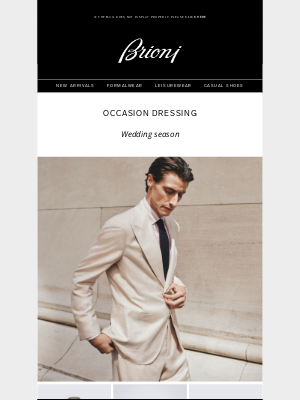Brioni - Occasion dressing