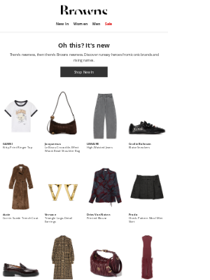 Browns Fashion - Just landed: this week's new styles