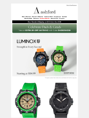 Ashford - Luminox Watches: Built for the Brave
