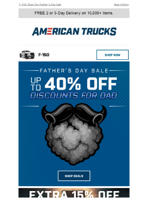 American Trucks - 👉🏻Exclusive Father's Day Savings!