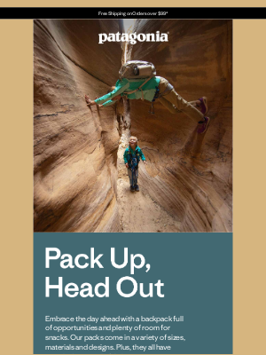 Patagonia - Grab and go daypacks