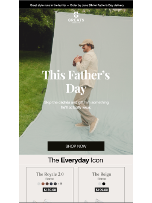 Greats - For the Dad Who Has Everything (Except These)