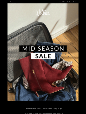 Wittner (Australia) - DAVID Are You Ready for Mid Season Sale?