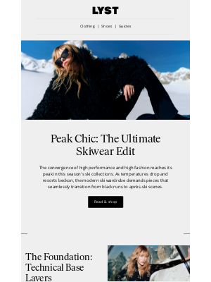 Lyst - Peak Chic: The Ultimate Skiwear Edit