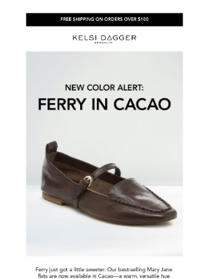 Kelsi Dagger BK - Your Favorite Flats, In A New Shade For Fall 🍁