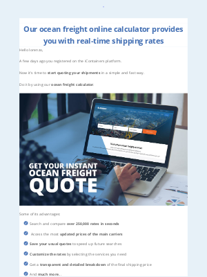 iContainers - 🔔 Use our ocean freight calculator to get rates