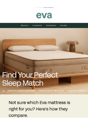 Eva (Australia) - Which mattress is right for you? 💭