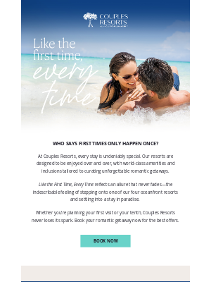 Couples Resorts - Who Says First Times Only Happen Once?