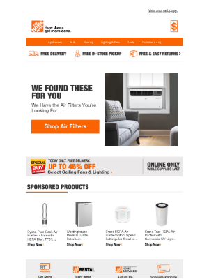 The Home Depot - We Found These Air Filters Options For You