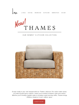 Lexmod - Introducing Thames: Our Newest Outdoor Collection