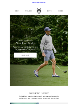 Greyson Clothiers - New Essentials for the Course