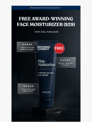 Grooming Lounge - Our Moist-Amazing Promo Ever?