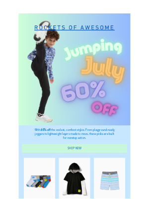 ROCKETS OF AWESOME - Jumping for Savings!! ⚡