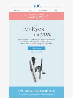 DHC - All About Eyes 👀Create the Perfect Look and Save!