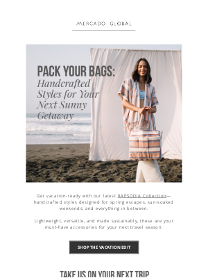 Mercado Global - Your New Travel Essentials Have Arrived