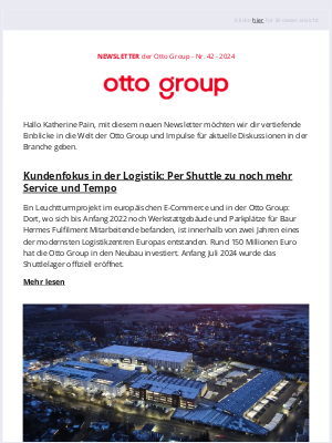 otto_jobs (Germany) - Ein Leuchtturmprojekt im europäischen E-Commerce und in der Otto Group