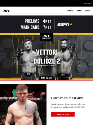 UFC Official Online Store - The Rematch is Set. Who Leaves the Octagon Victorious?