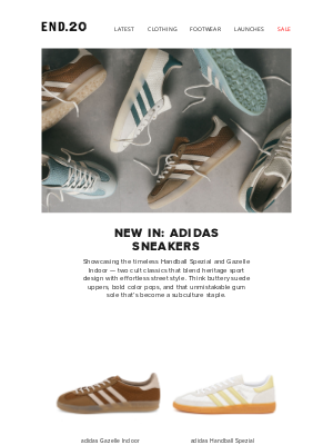 END. - Step into a classic: adidas Handball Spezial & Gazelle Indoor - shop now