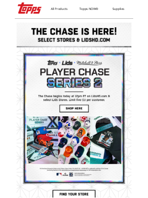 Topps Player Chase 2.0 Is On!